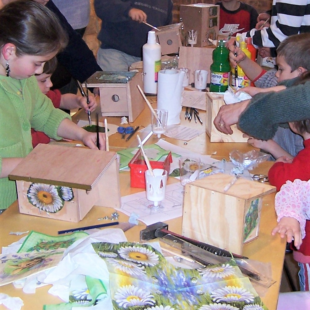 atelier décoration nichoir